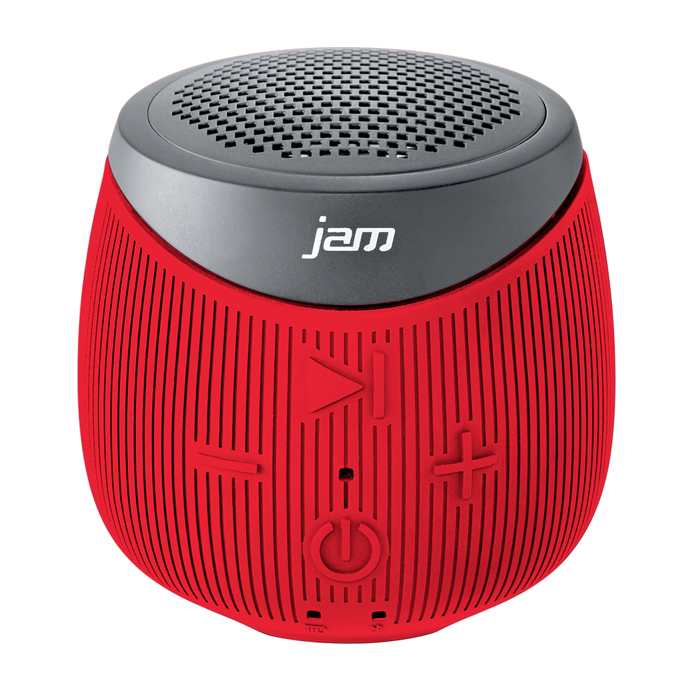 Red Bluetooth Speaker PNG Clipart