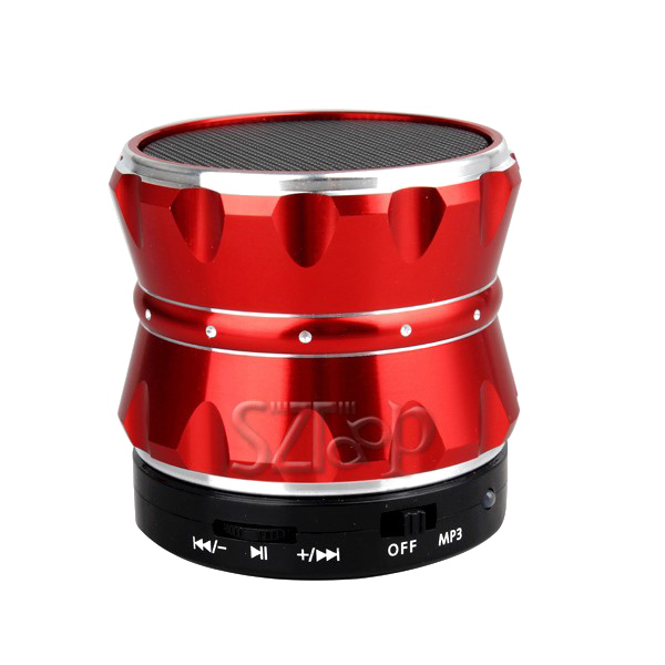 Red Bluetooth Speaker PNG Free Download