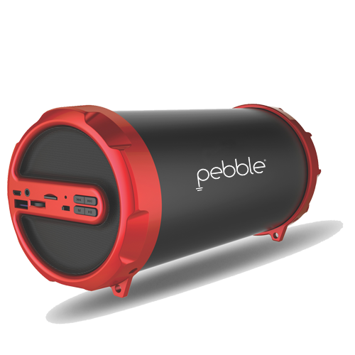 Red Bluetooth Speaker PNG Picture