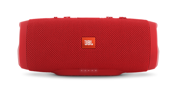 Red Bluetooth Speaker PNG Transparent Image