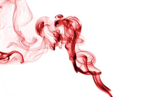 Fumée rouge PNG Clipart