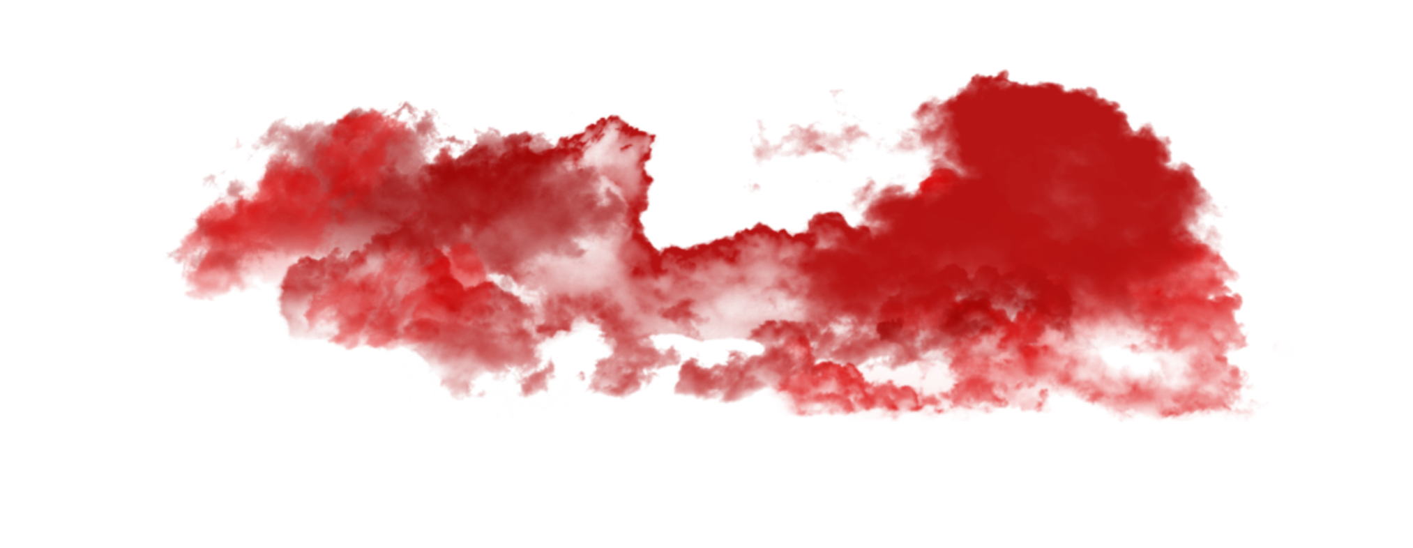 Image de PNG de fumée rouge