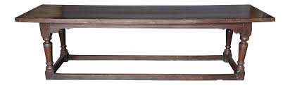 Refectory Table PNG Transparent Image