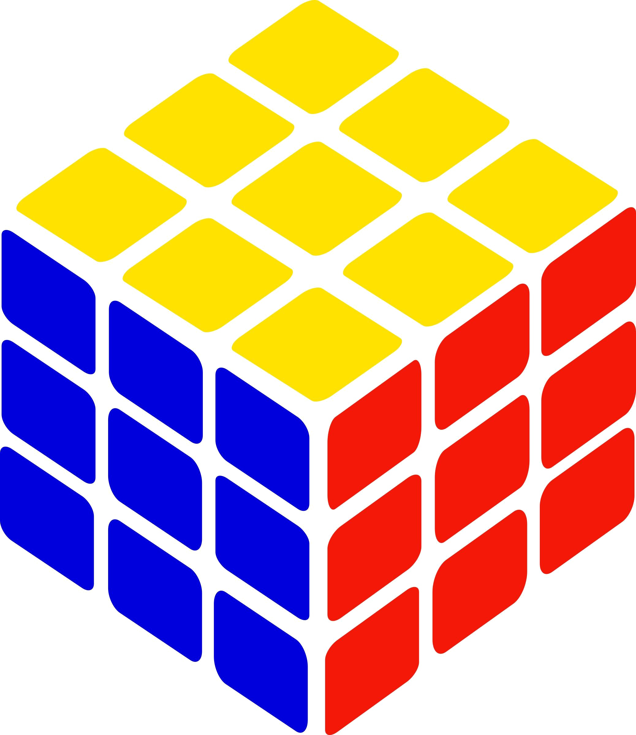 Rubik’s Cube PNG Background Image