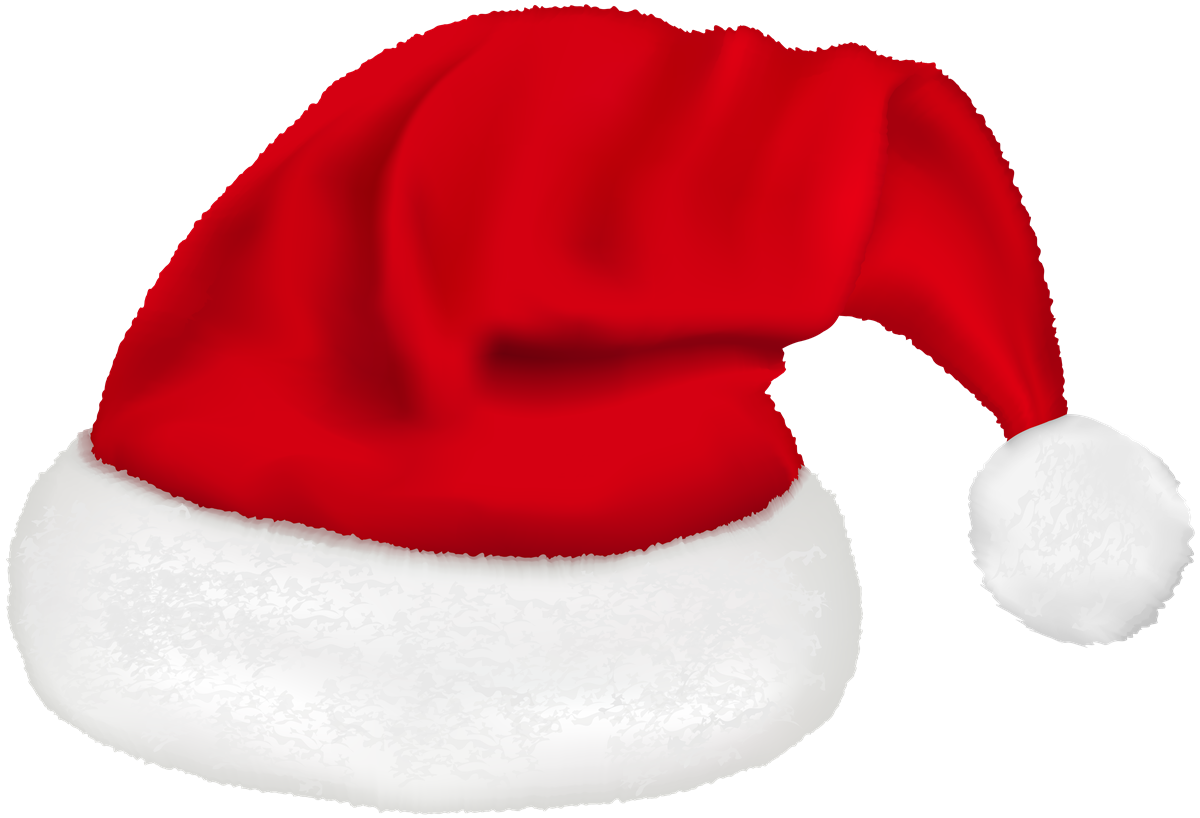 Santa Claus Hat PNG Clipart