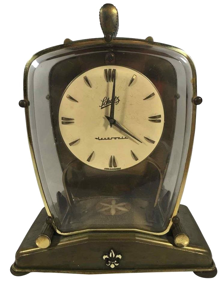 Scroll Shelf Clock PNG-transparentes Bild