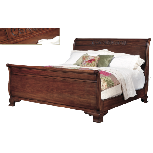 Sleigh Bed PNG Transparent Image