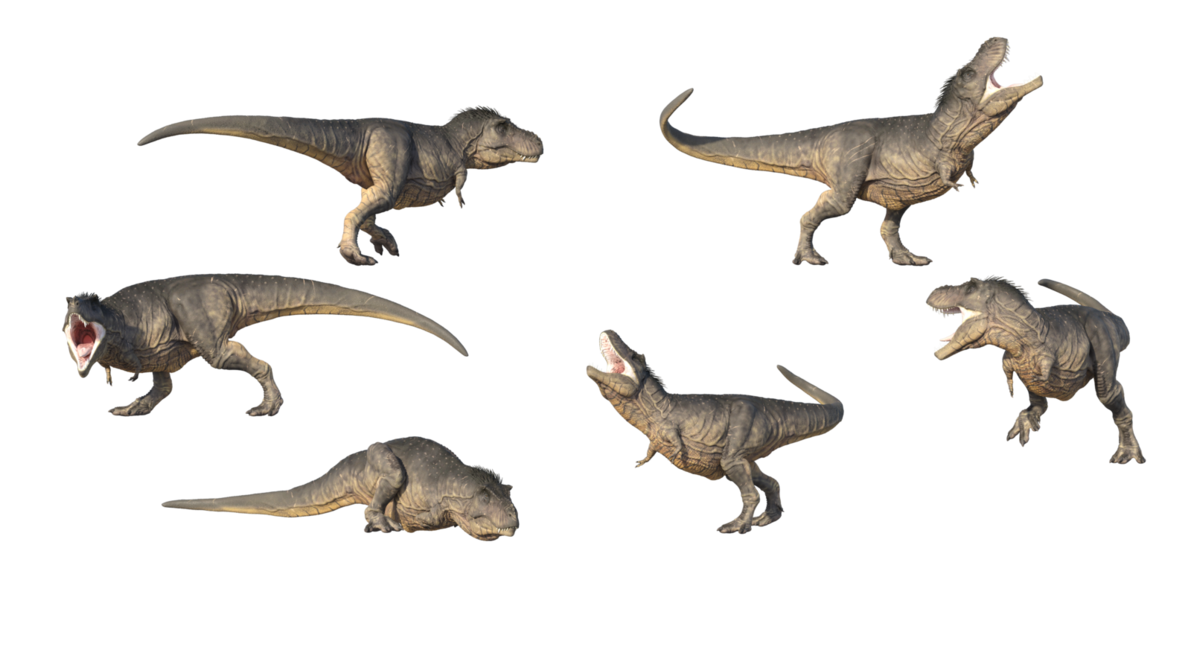 T rex PNG şeffaf görüntü