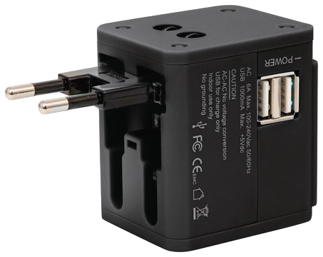 Universal Travel Adapter PNG Clipart