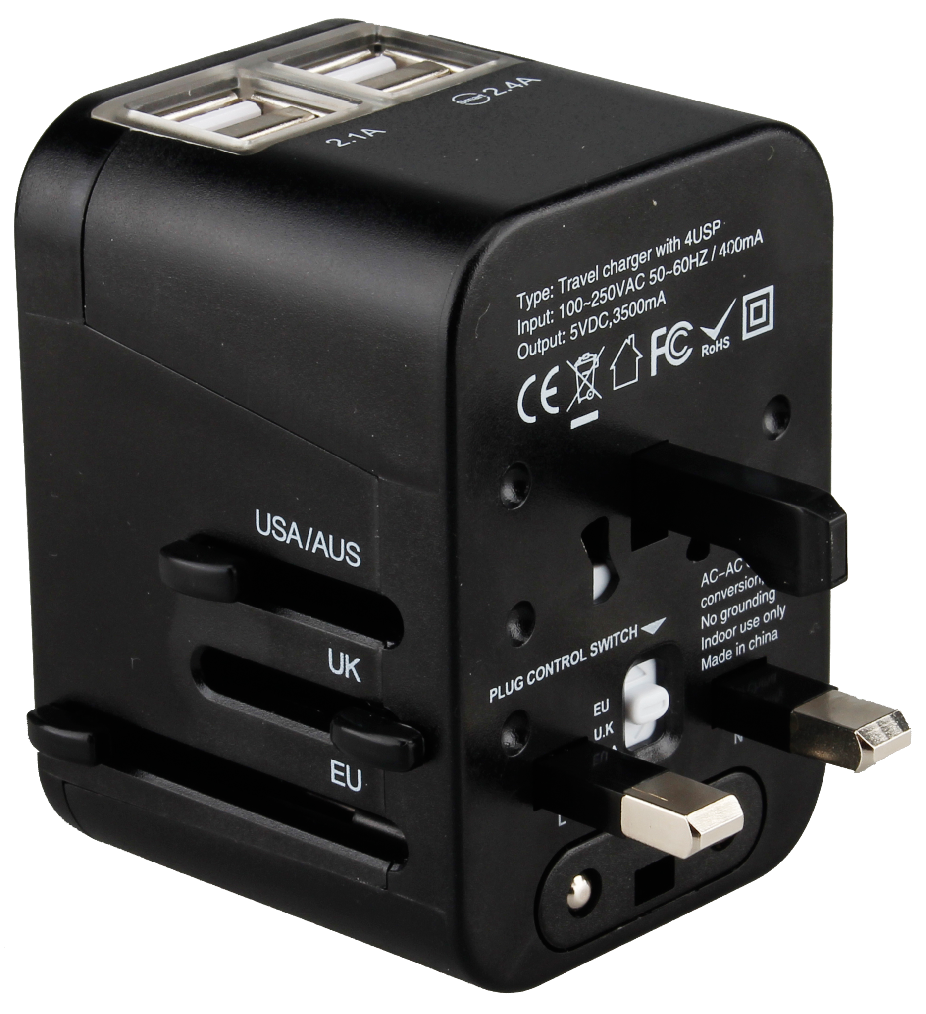 Universal Travel Adapter PNG Pic