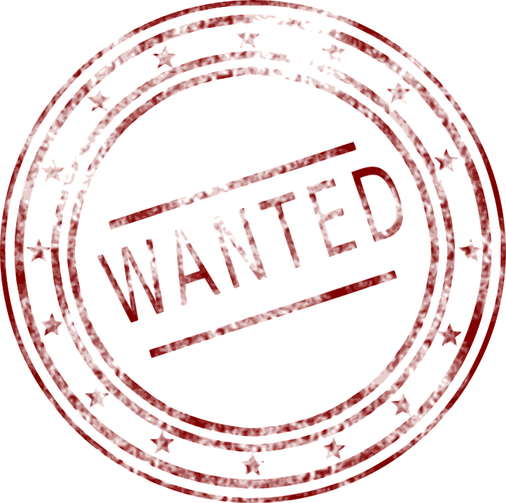 Wanted Stamp Transparent Background