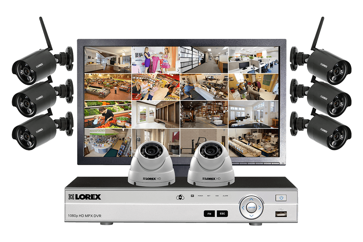 Wireless Security System PNG Pic