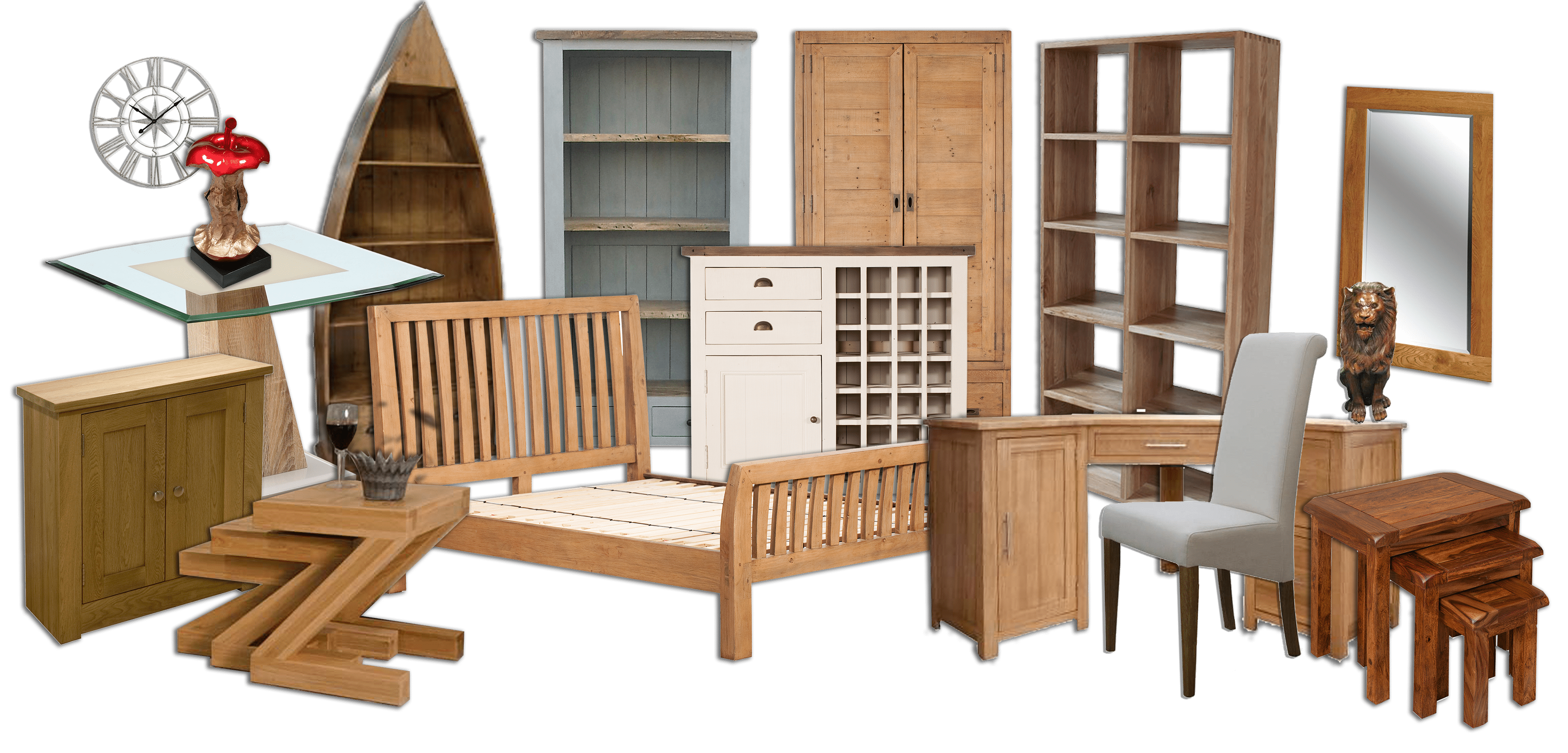 Wooden Furniture Transparent Background