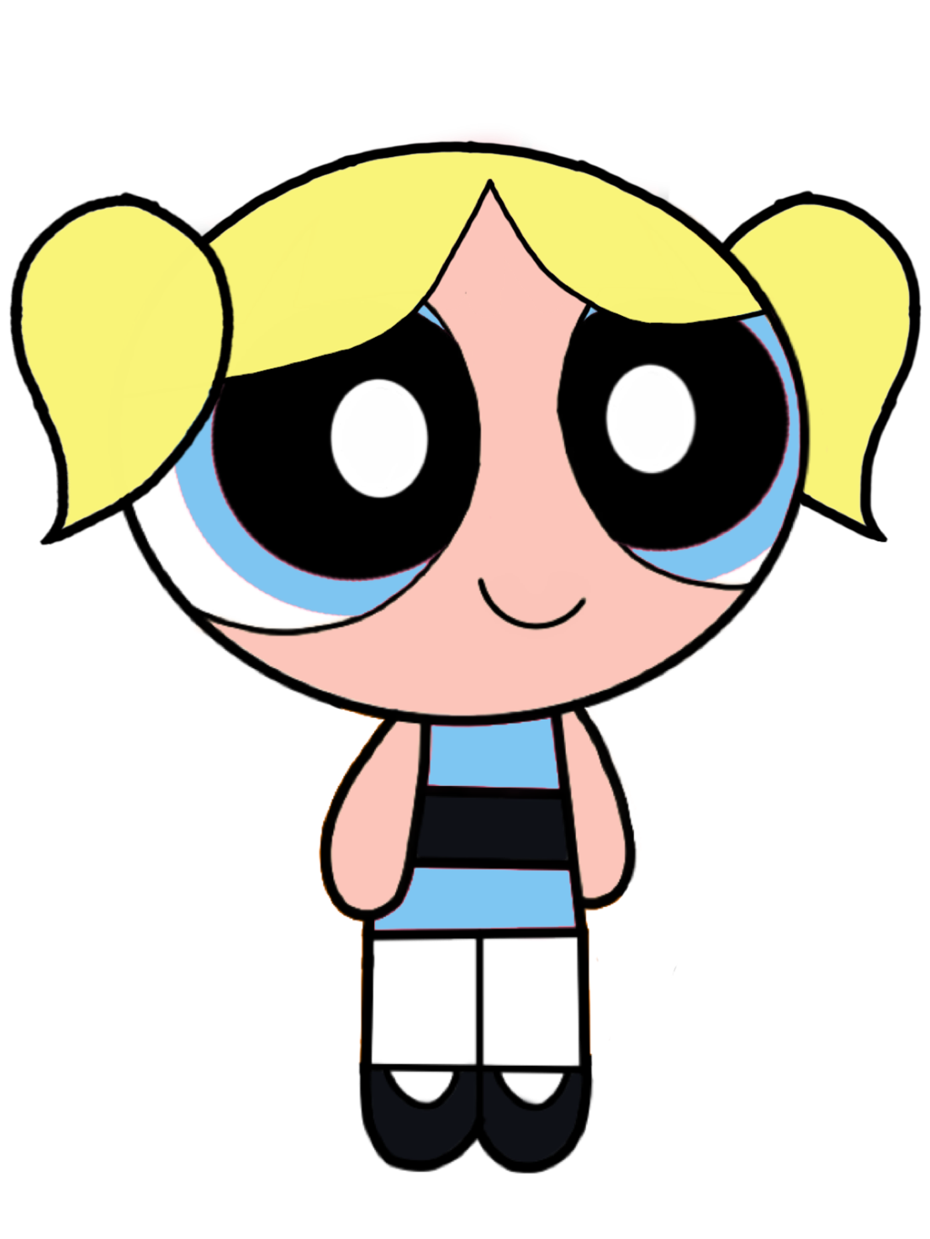 Bubbles Powerpuff Girls PNG File Download Free