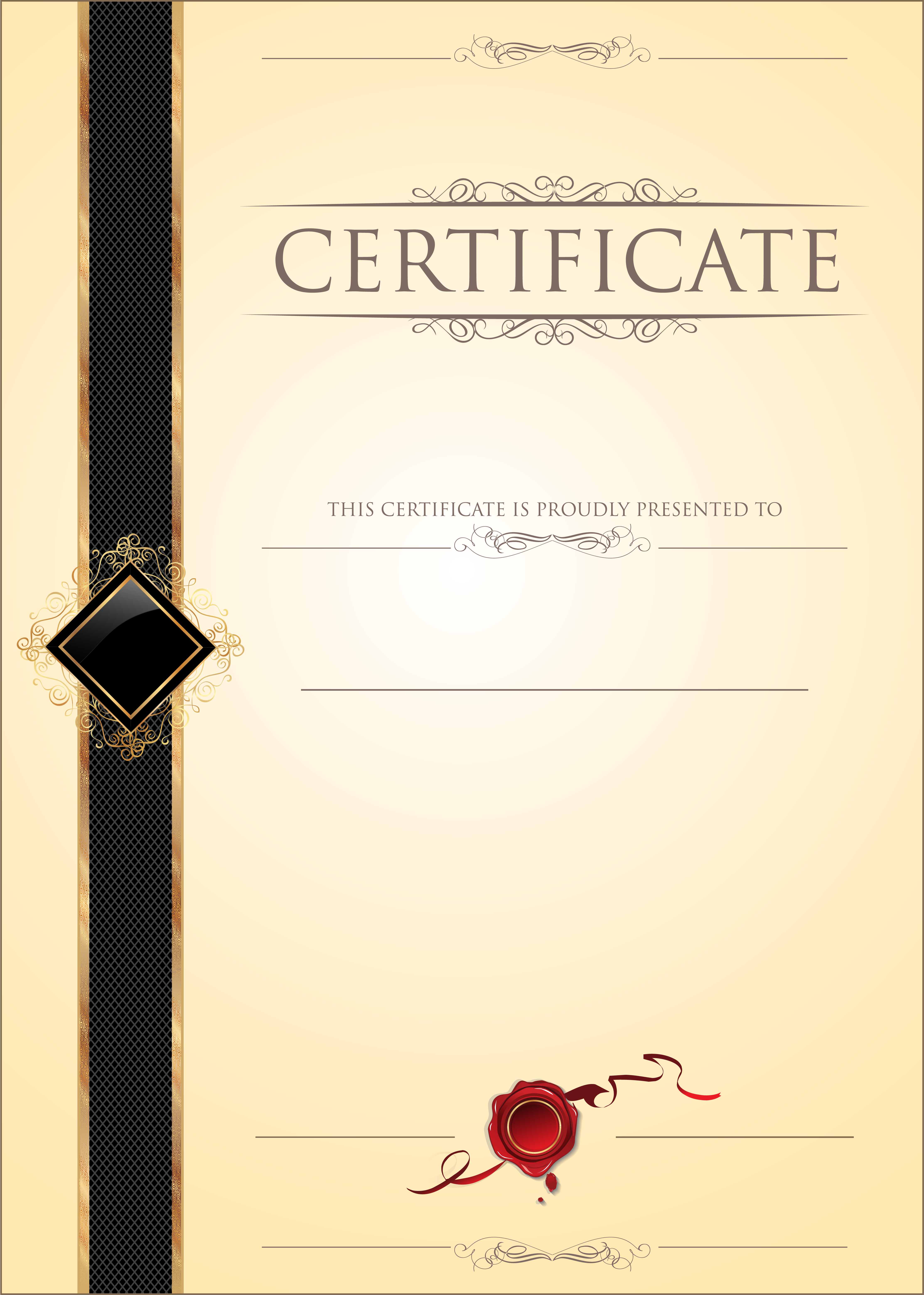 Certificate PNG Photos