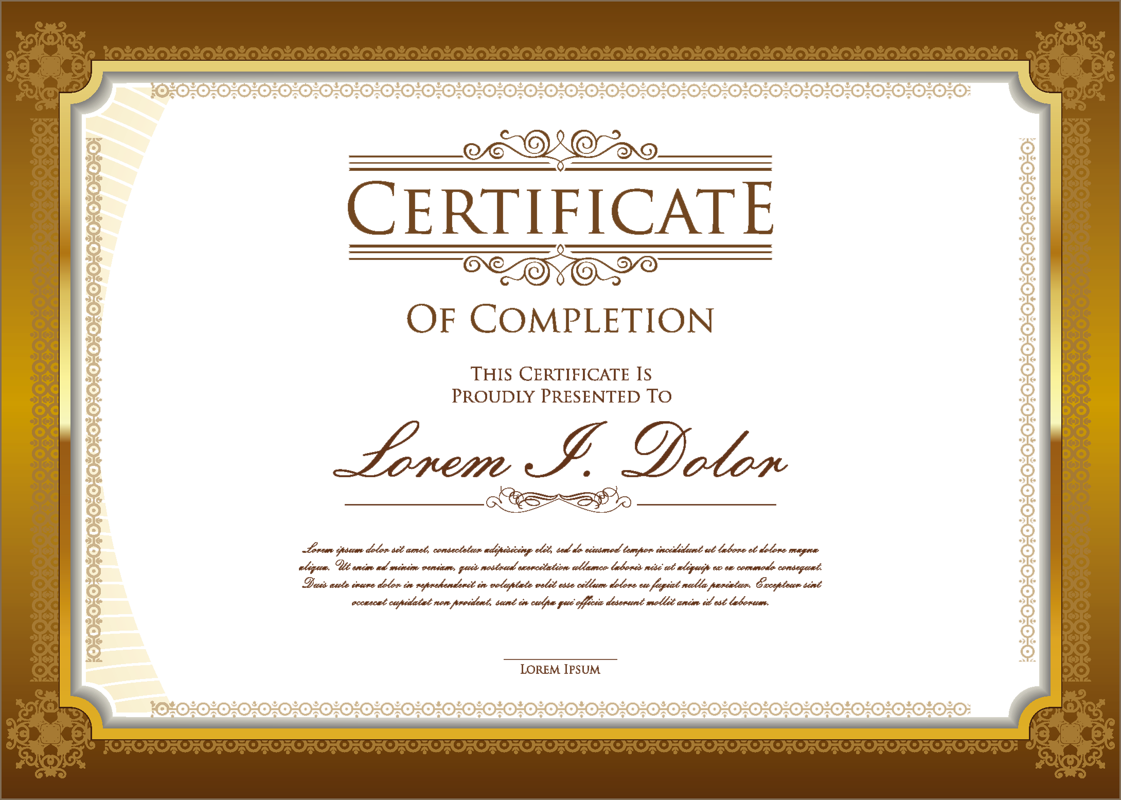 Certificate PNG Pic