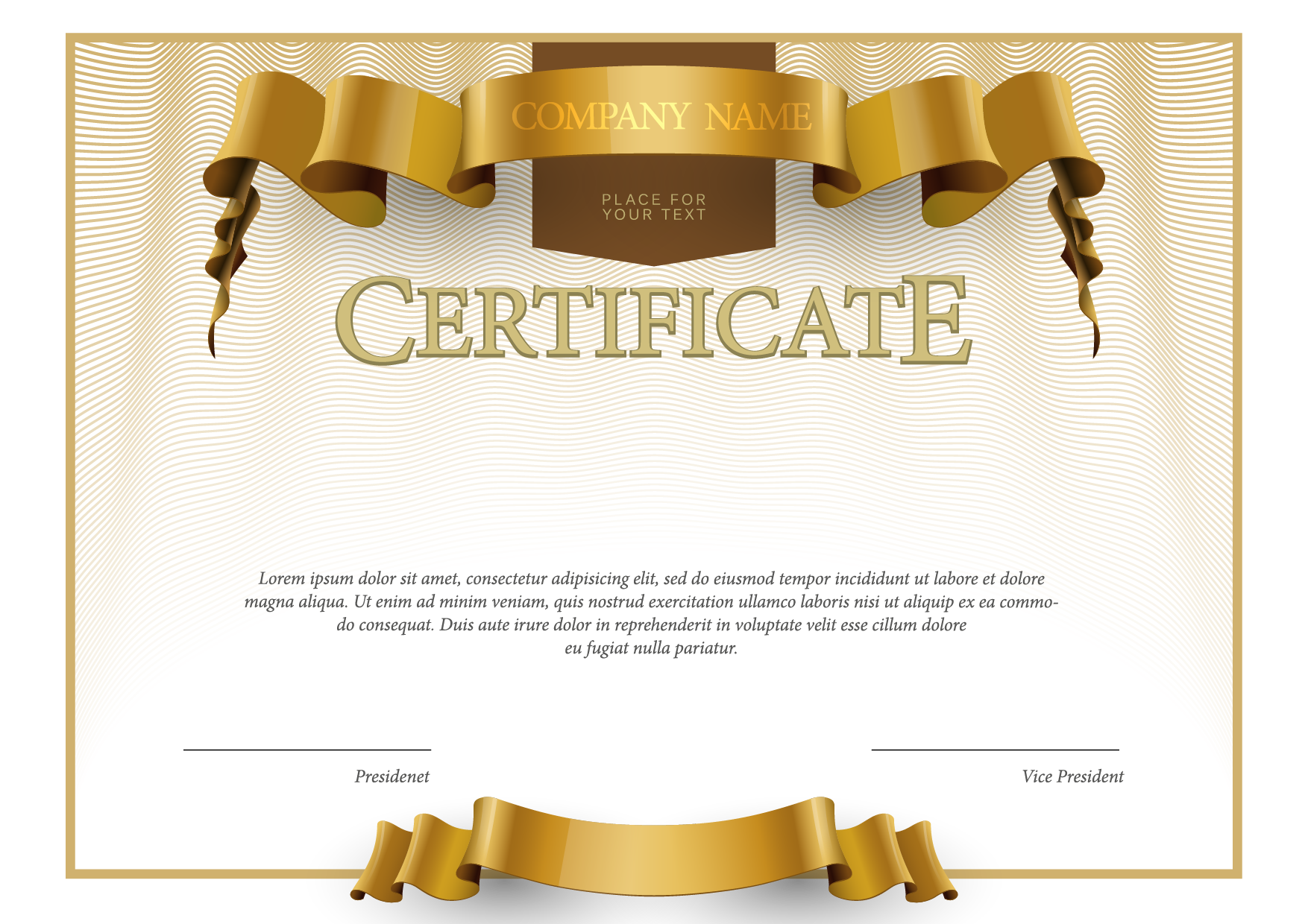 Certificate PNG Picture