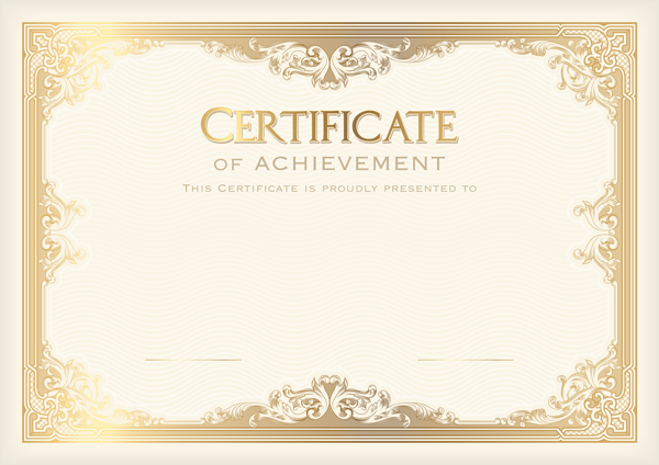 Certificate Transparent PNG