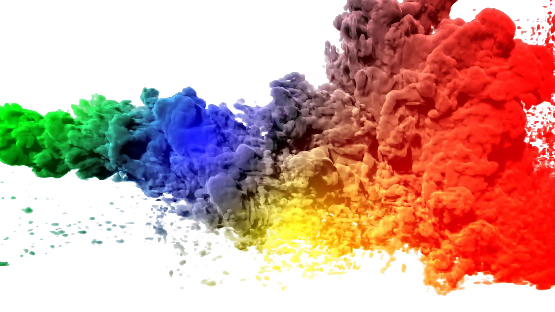 Image de PNG de fumée colorée
