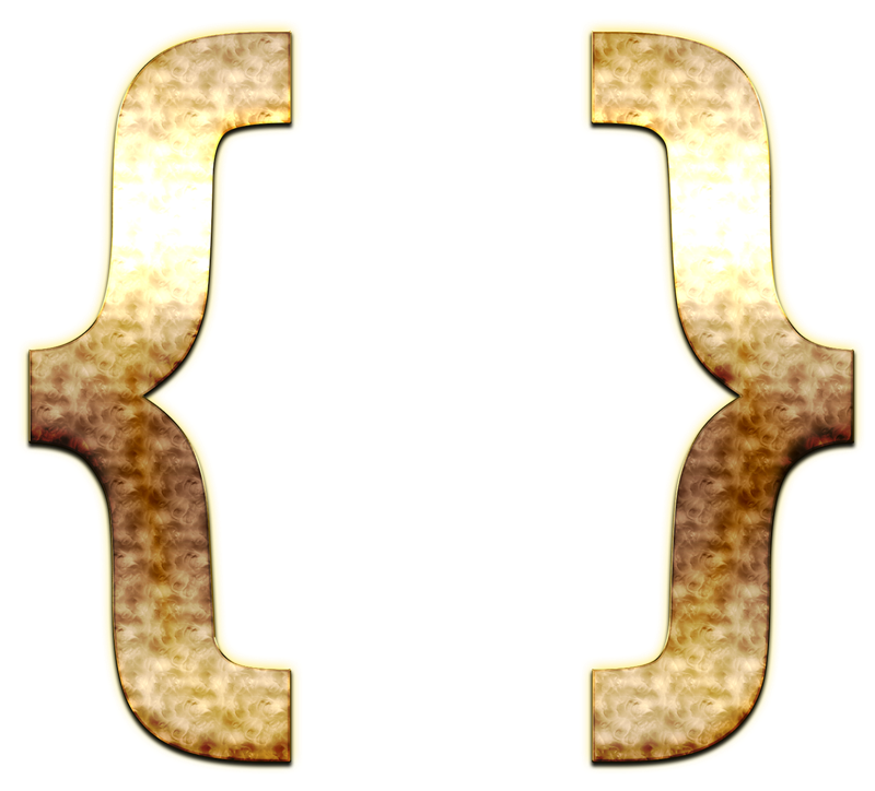 Curly Brackets PNG Clipart