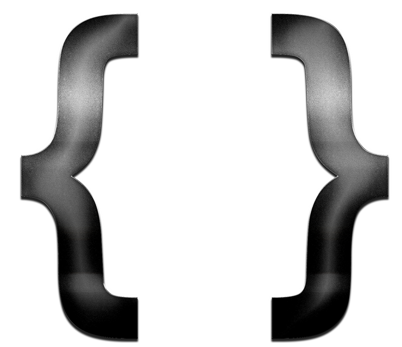 Curly Brackets PNG Photos