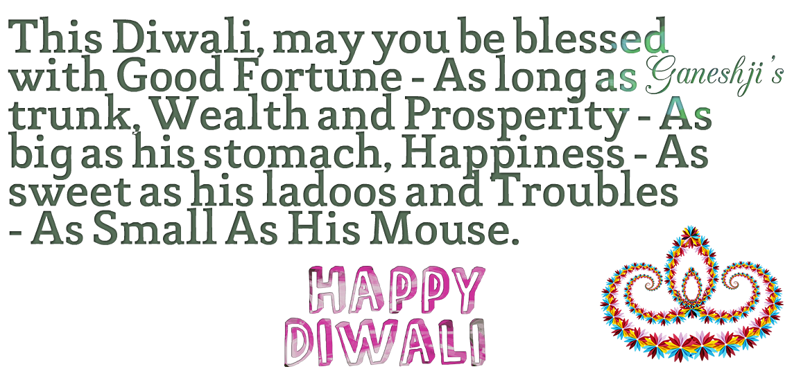 Diwali Messages PNG HD Quality