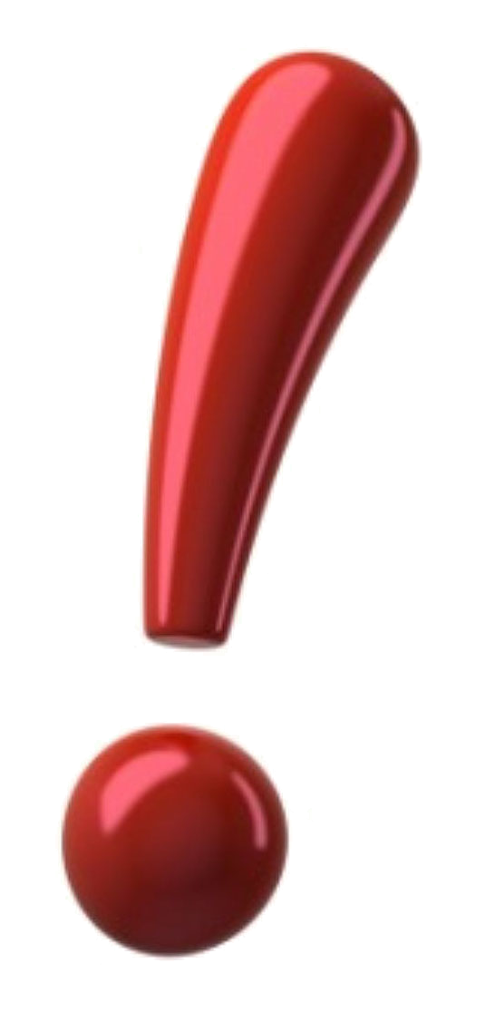 Exclamation Mark PNG HD