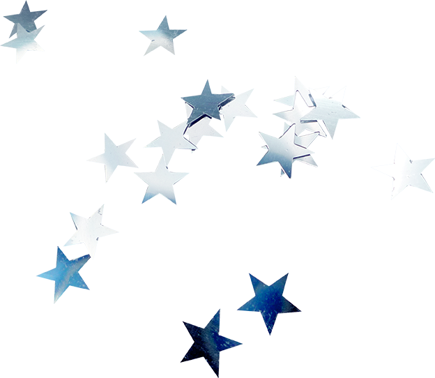 Floating Stars PNG Photo