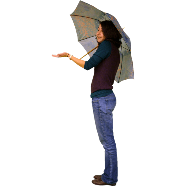 Mädchen Regenschirm PNG-Fotos