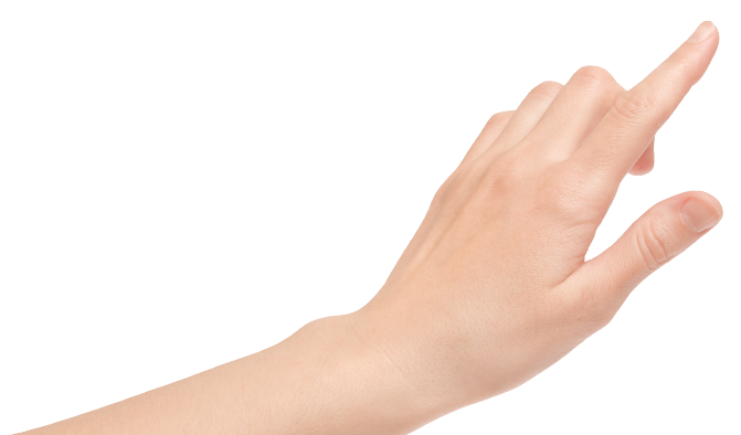 Hand PNG-afbeelding