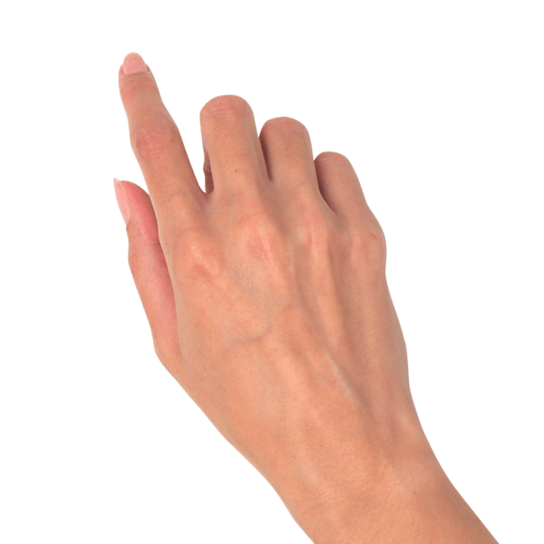 Hand PNG transparentes Bild