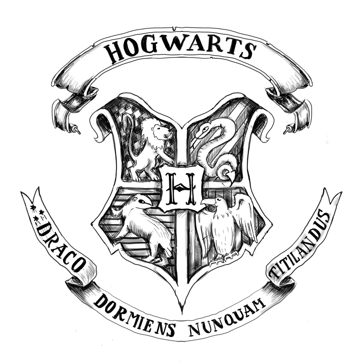 Logotipo de hogwarts PNG transparente Images