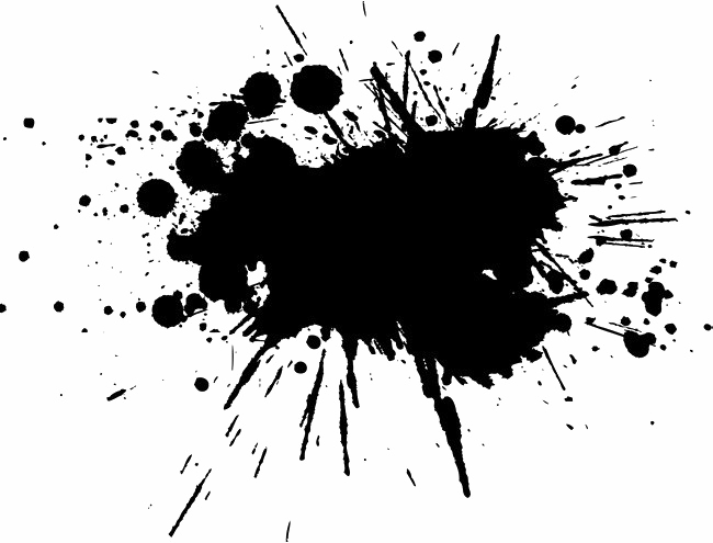 Ink Mark PNG Photo