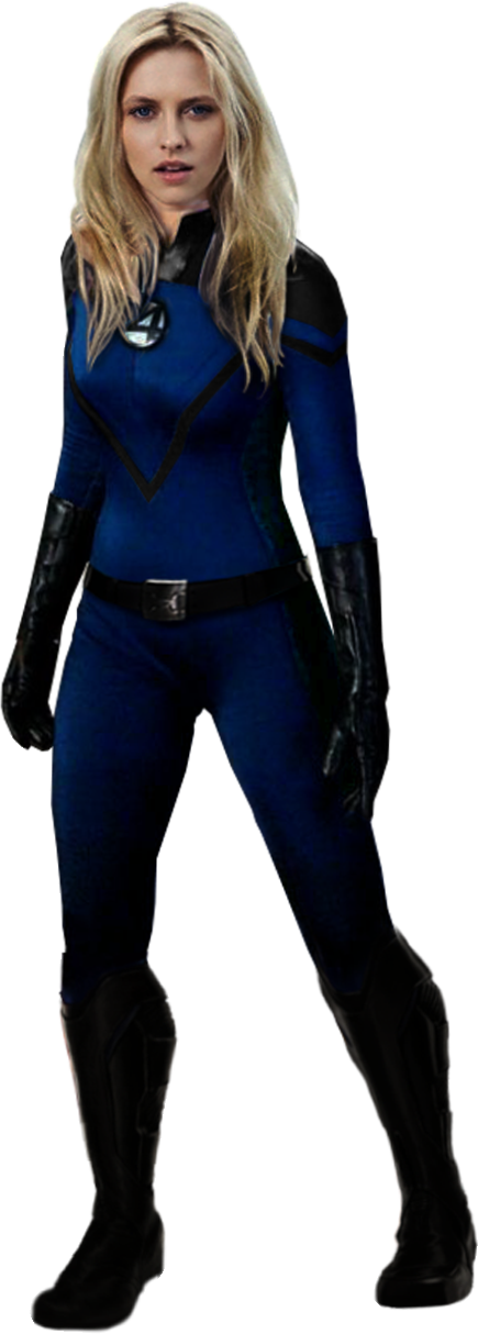 Invisible Woman PNG Clipart Background