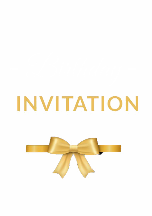 Invitation PNG Photos