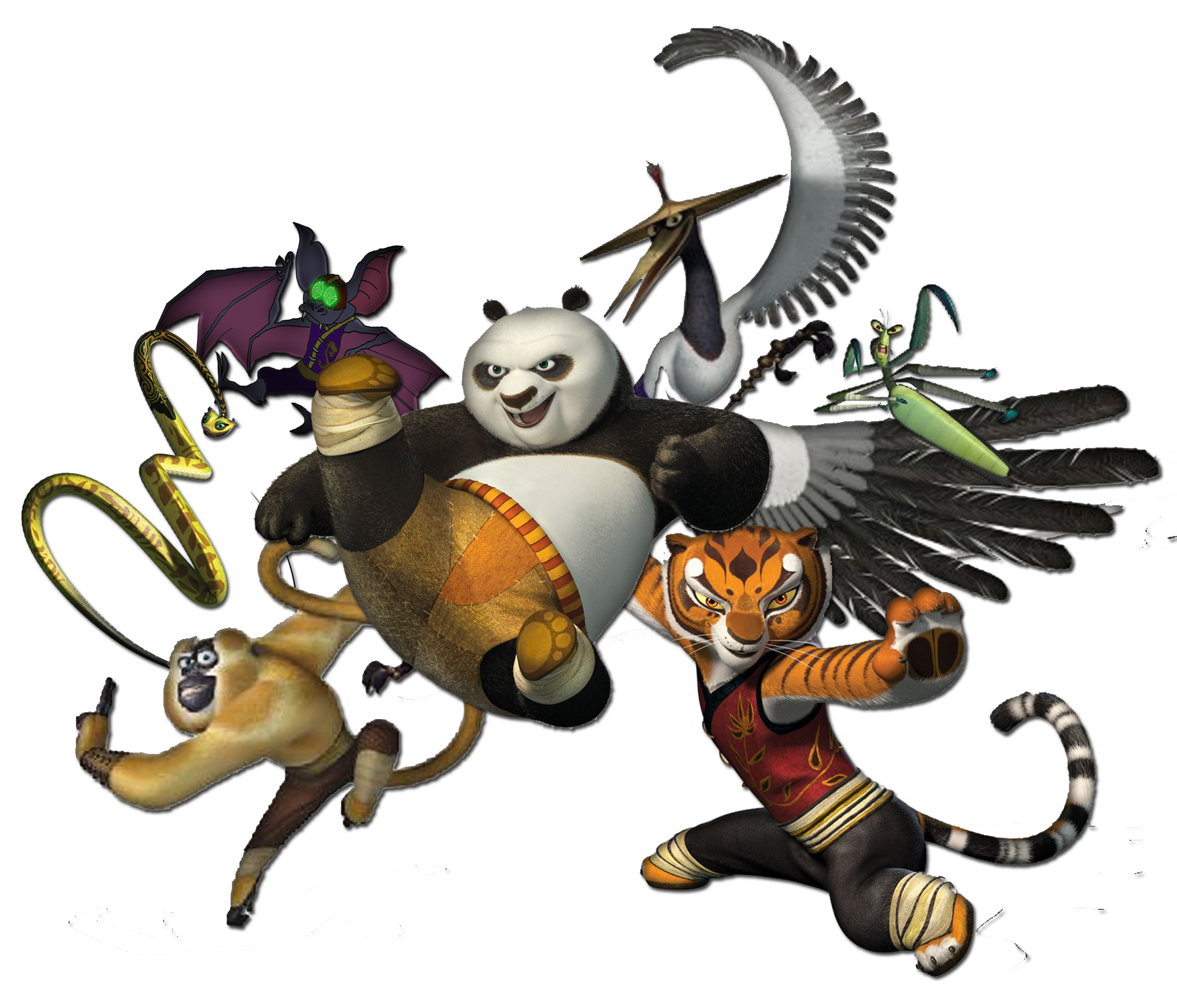 Kung Fu Panda PNG Clipart Background