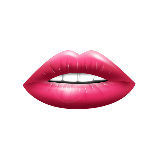 Lippen PNG Transparante achtergrond