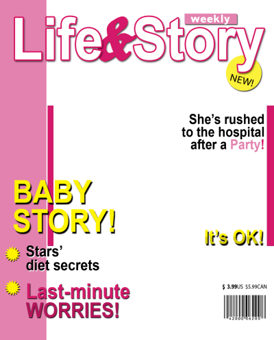 Magazine Cover PNG Clipart