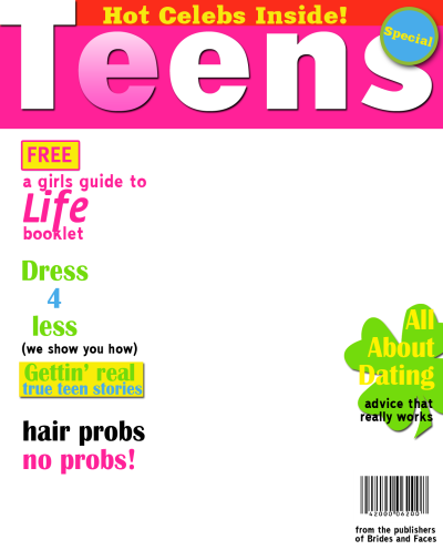 Magazine Cover PNG Photos