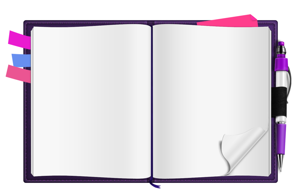 Notebook PNG Foto
