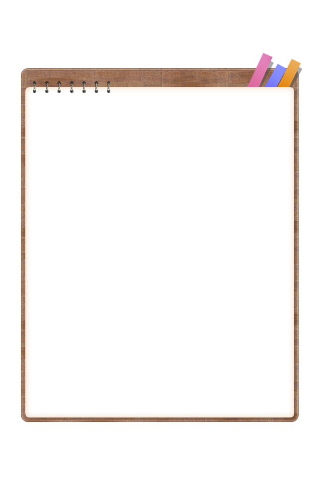 Notebook PNG Transparent Image