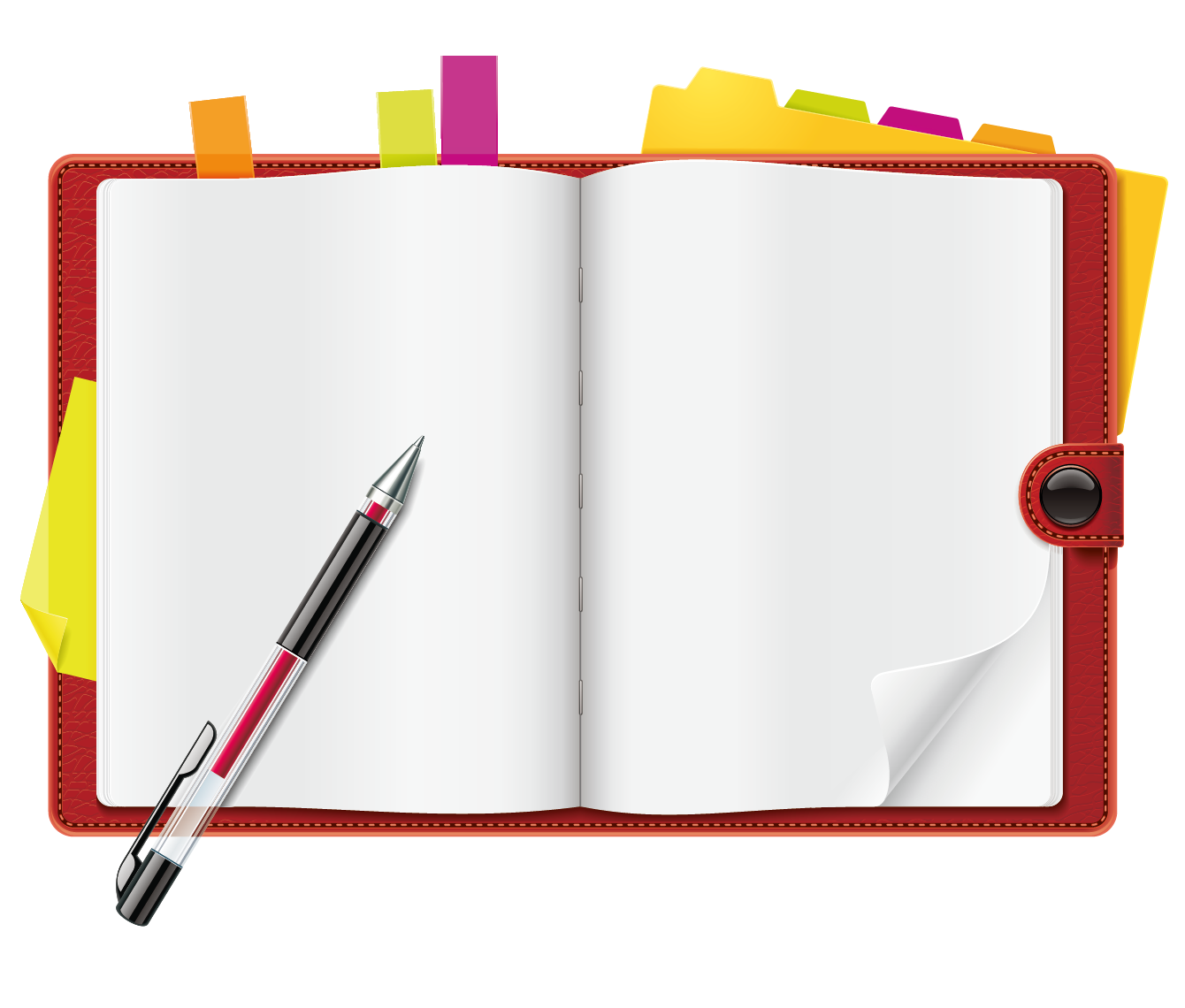 Notebook PNG Transparent Picture