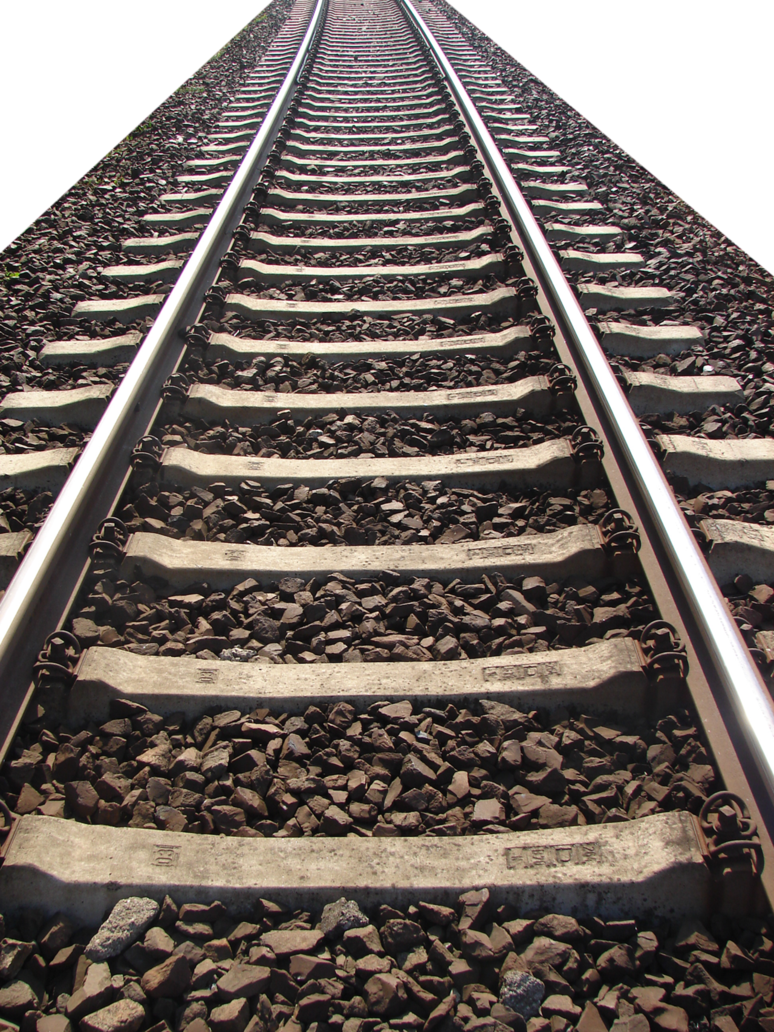 Railroad Tracks PNG Transparent Background