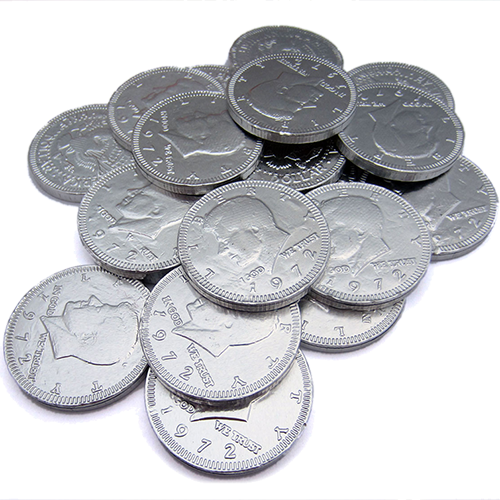 Silver Coin PNG File Download Free