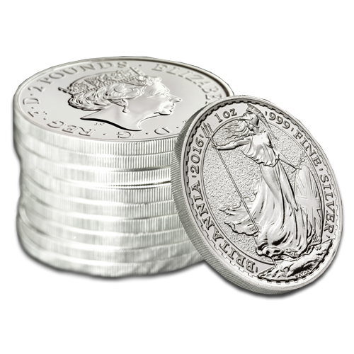 Silver Coin PNG Transparent Photo