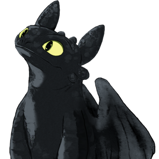 Toothless PNG Transparent Image