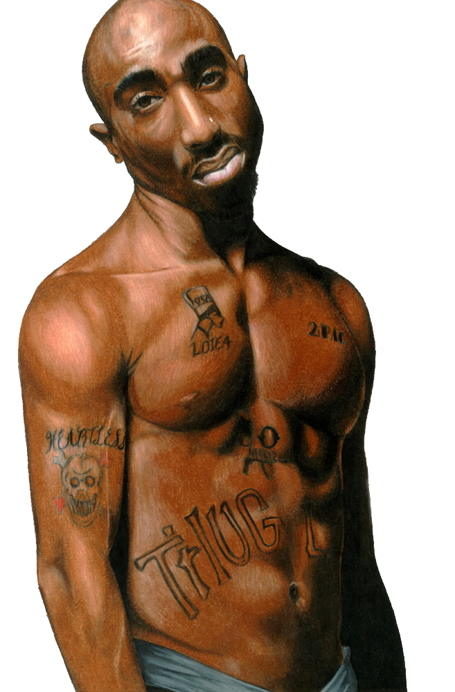 Tupac Shakur PNG Clipart Background