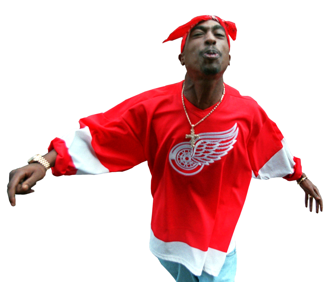 Tupac Shakur PNG Transparent Background