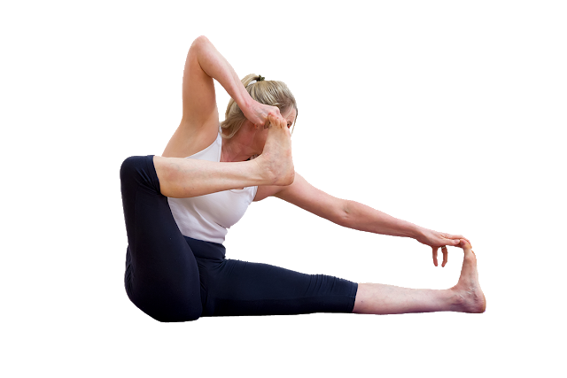 Yoga pose PNG clipart fundo