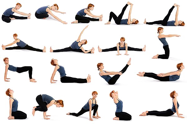Yoga pose PNG Image télécharger gratuitement